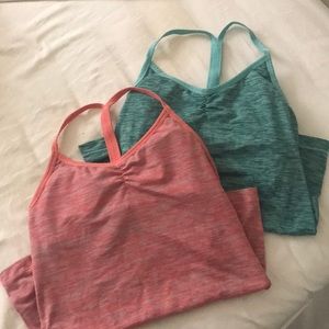 Nike racetrack Tanks